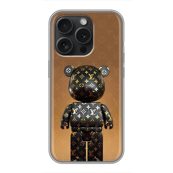 Чохол з принтом «Bearbrick» для iPhone 15 Pro