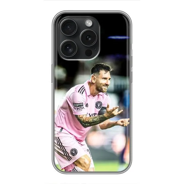 Чехол с принтом «Месси паук» для iPhone 15 Pro