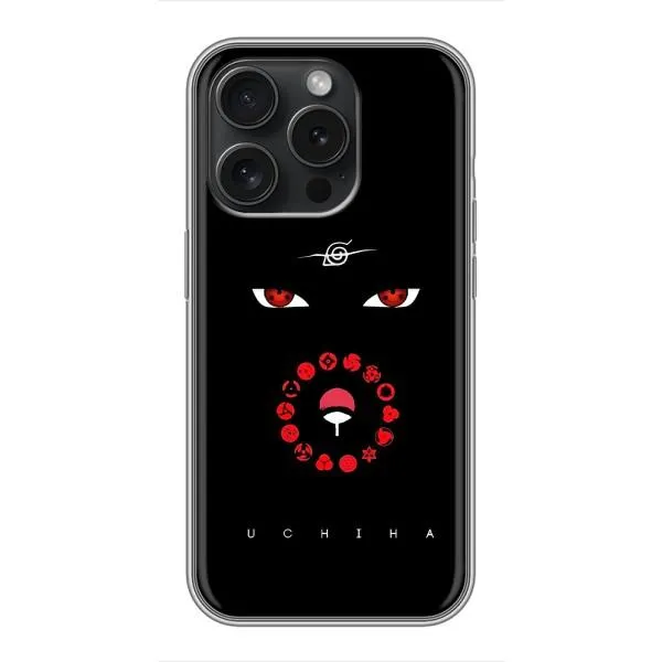 Чохол з принтом «очі Ітачі» для iPhone 15 Pro
