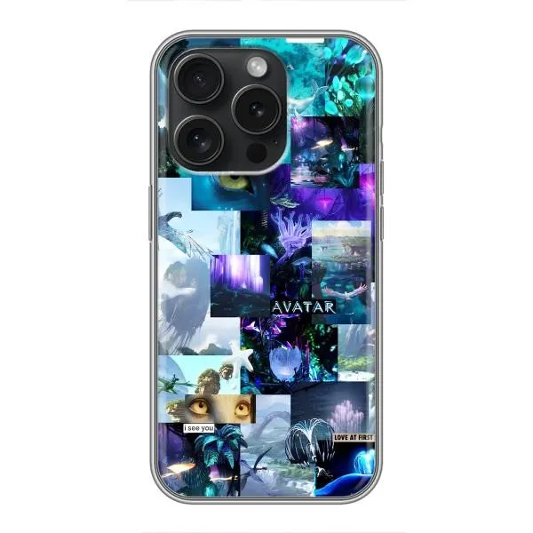 Чохол з принтом «колаж Аватар» для iPhone 15 Pro