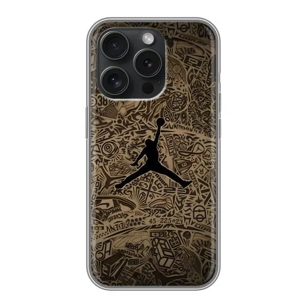 Чохол з принтом «Logo Jordan» для iPhone 15 Pro