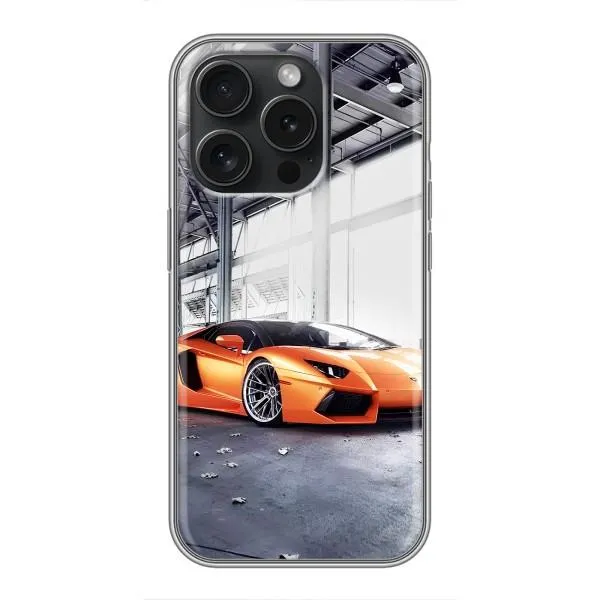 Чехол с принтом «Sport Car» для iPhone 15 Pro