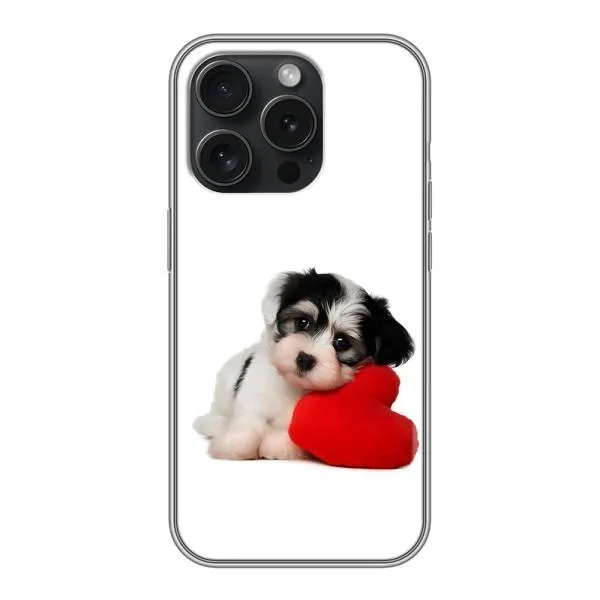 Чехол с принтом «Песик» для iPhone 15 Pro