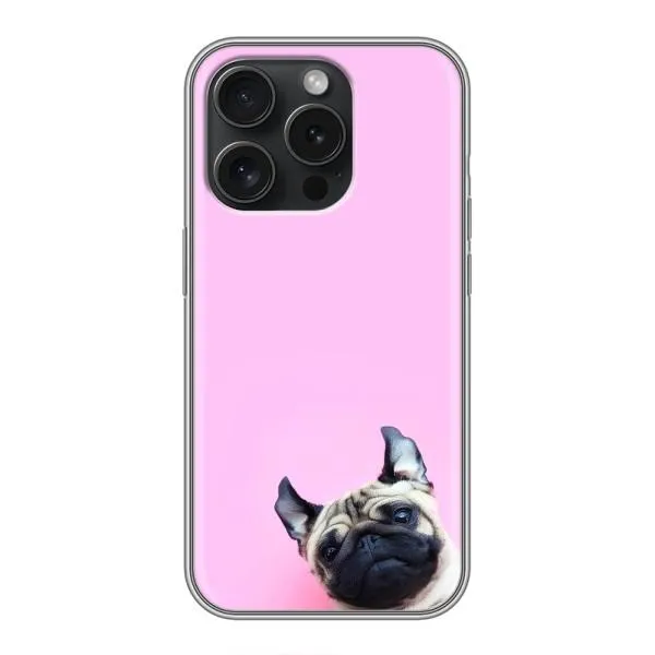 Чехол с принтом «Смешная собака» для iPhone 15 Pro