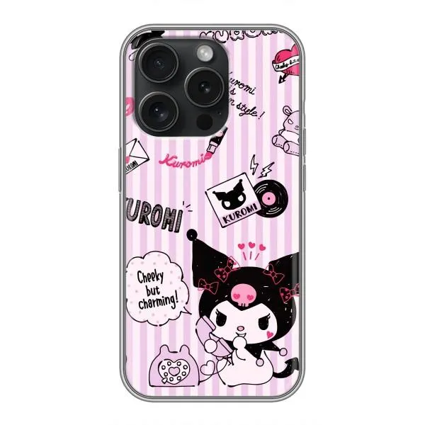 Чохол з принтом «Куромі сидить» для iPhone 15 Pro