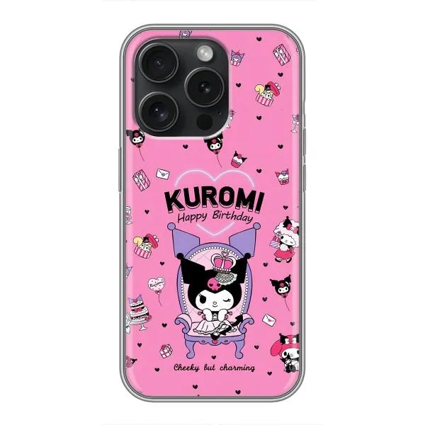Чохол з принтом «KUROMI» для iPhone 15 Pro