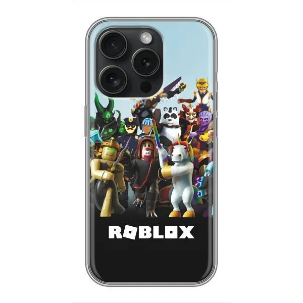 Чохол з принтом «ROBLEX» для iPhone 15 Pro