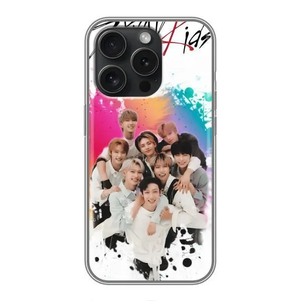 Чохол з принтом «Stray Kids» для iPhone 15 Pro