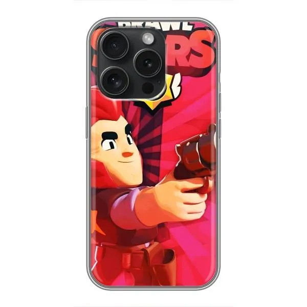 Чехол с принтом «Дуэлянт Кольт» для iPhone 15 Pro