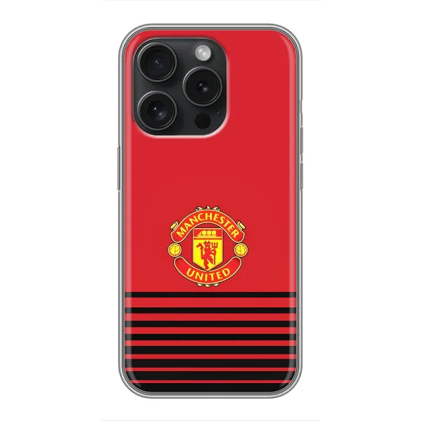 Чохол з принтом «manchester united» для iPhone 15 Pro Чохол з принтом «manchester united» для iPhone 15 Pro
