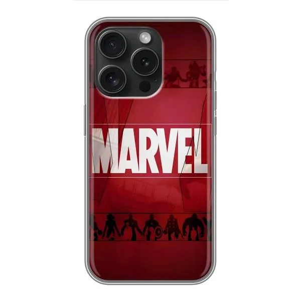 Чохол з принтом «MARVEL» для iPhone 15 Pro