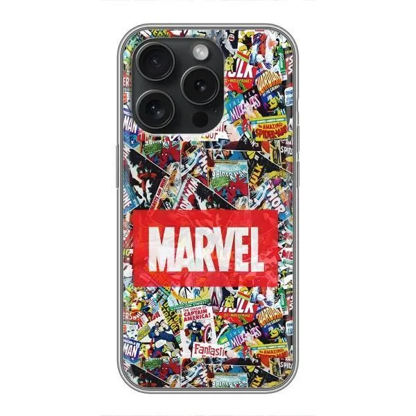 Чохол з принтом «Марвел комікси» для iPhone 15 Pro