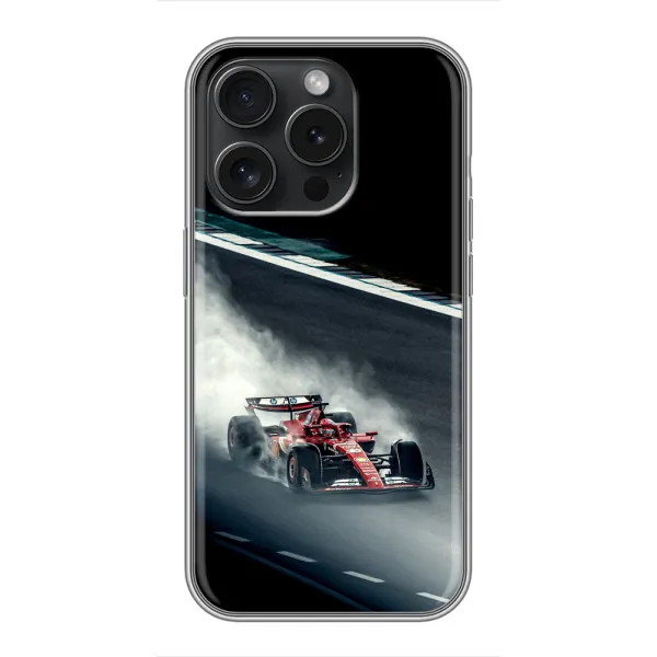 Чохол з принтом «Болід гоночний» для iPhone 15 Pro