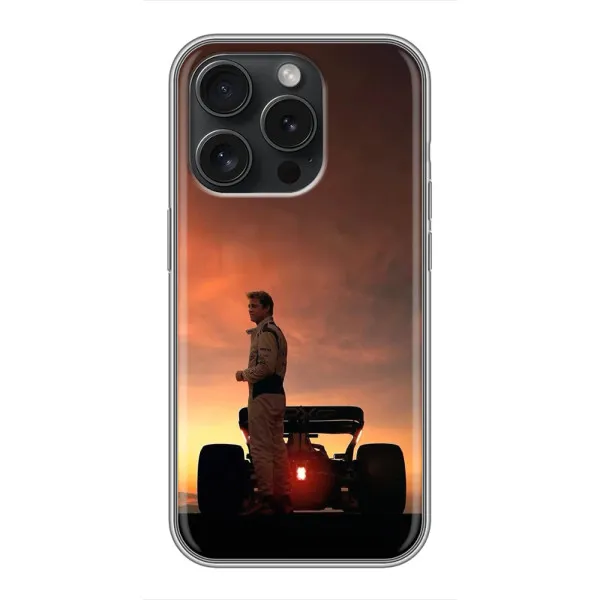 Чохол з принтом «Ф1 Гейс» для iPhone 15 Pro