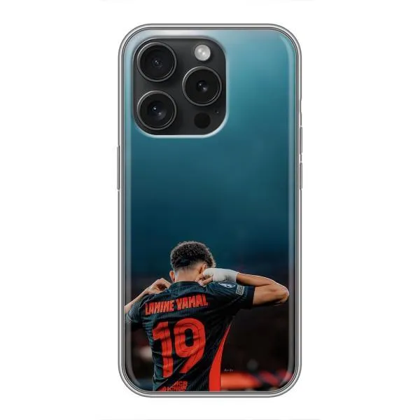 Чохол з принтом «Ламін 19» для iPhone 15 Pro