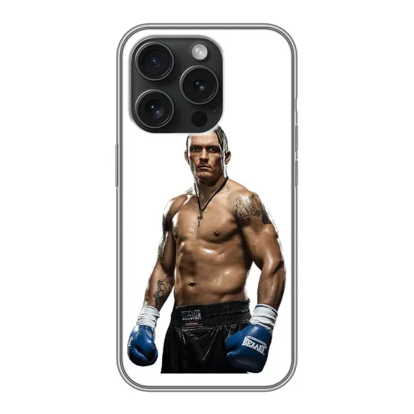Чохол з принтом «Усик на білому» для iPhone 15 Pro Чохол з принтом «Усик на білому» для iPhone 15 Pro