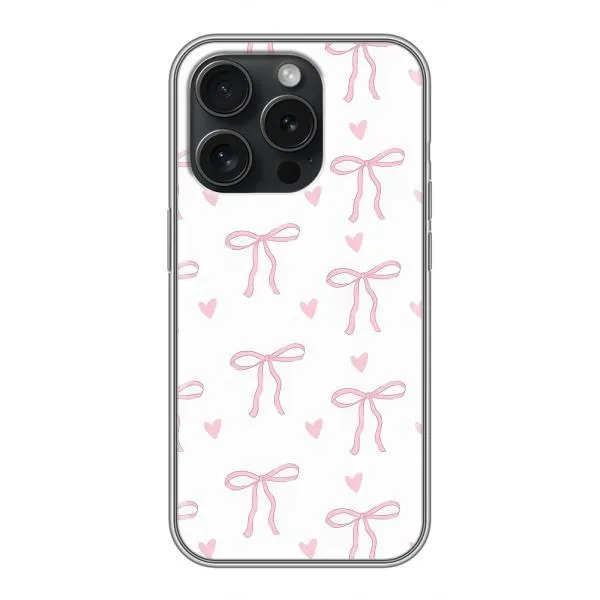 Чохол з принтом «Маленькі бантики» для iPhone 15 Pro