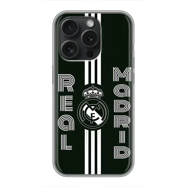 Чохол з принтом «чорно білий Реал» для iPhone 15 Pro Чохол з принтом «чорно білий Реал» для iPhone 15 Pro