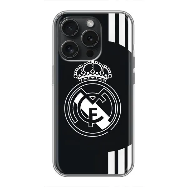 Чохол з принтом «ФК Реал Мадрид» для iPhone 15 Pro Чохол з принтом «ФК Реал Мадрид» для iPhone 15 Pro