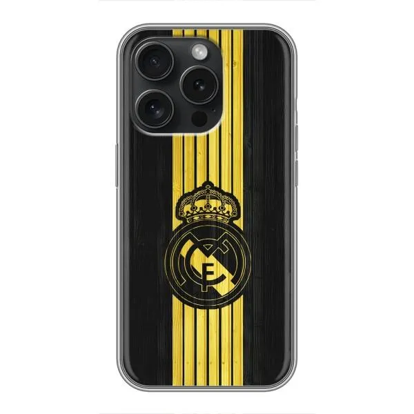 Чохол з принтом «фон Реал Мадрид» для iPhone 15 Pro Чохол з принтом «фон Реал Мадрид» для iPhone 15 Pro