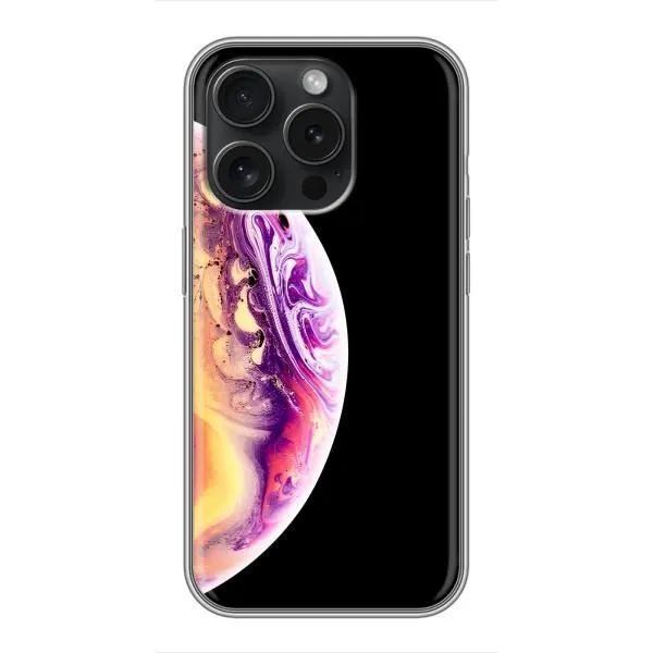 Чехол с принтом «Планета Айфон» для iPhone 15 Pro