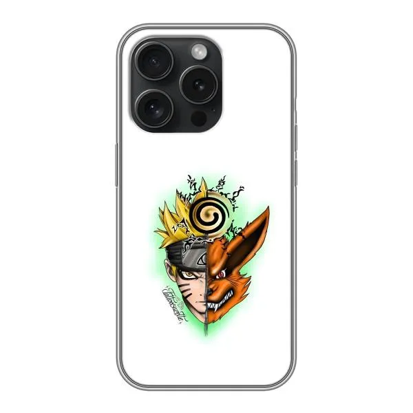 Чохол з принтом «Наруто Курама» для iPhone 15 Pro