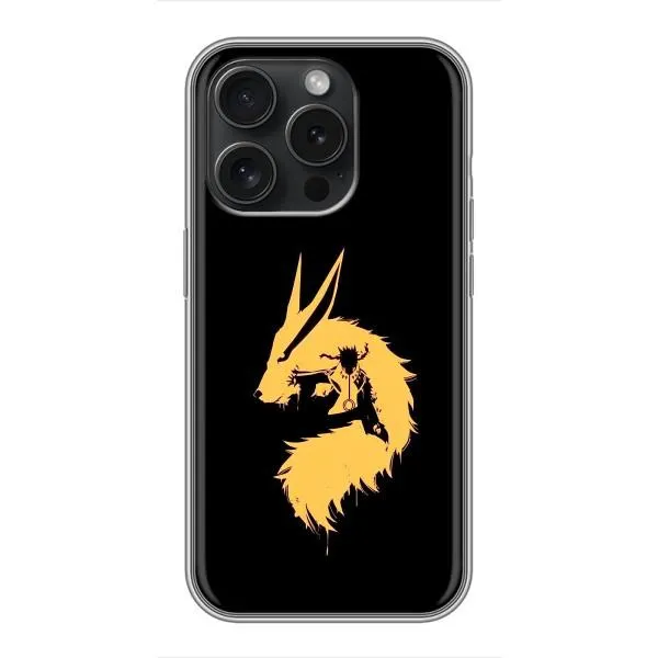 Чохол з принтом «силует Курама Наруто» для iPhone 15 Pro
