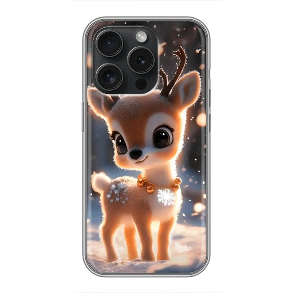 Чохол з принтом «Оленятко» для iPhone 15 Pro