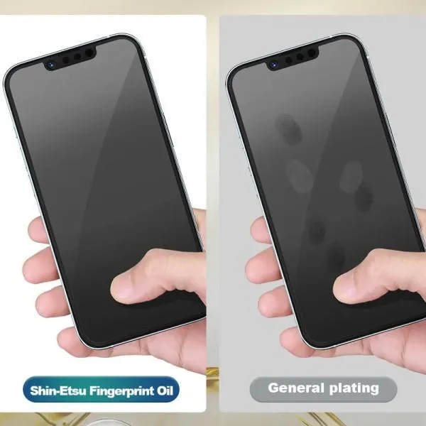 Защитное 2.5D стекло Blueo Corning Gorilla Glass для Apple iPhone 15 / 16 (6.1") — Черный — фото 4