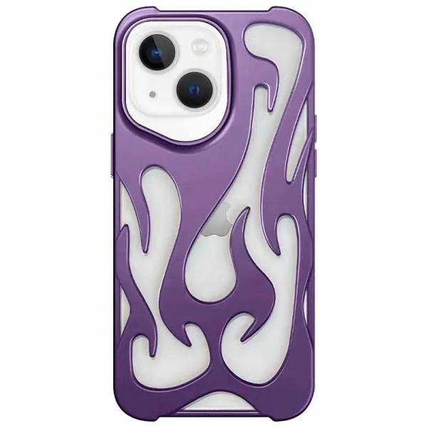 Чохол TPU WinFire для Apple iPhone 15 (6.1") — Фіолетовий — фото 1