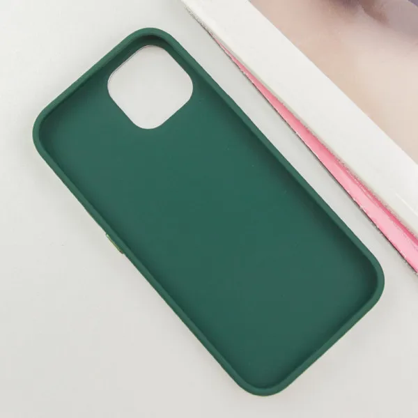 TPU чохол Bonbon Metal Style with Magnetic Fit для Apple iPhone 15 (6.1") — Зелений — фото 2 TPU чохол Bonbon Metal Style with Magnetic Fit для Apple iPhone 15 (6.1") — Зелений — фото 2