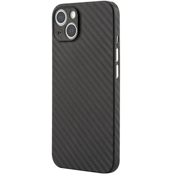 Чехол Getman Carbon Ultra Slim для Apple iPhone 15 (6.1") — Черный — фото 1