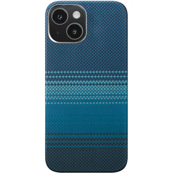 Чехол с принтом «Blue» для iPhone 15 — фото 2