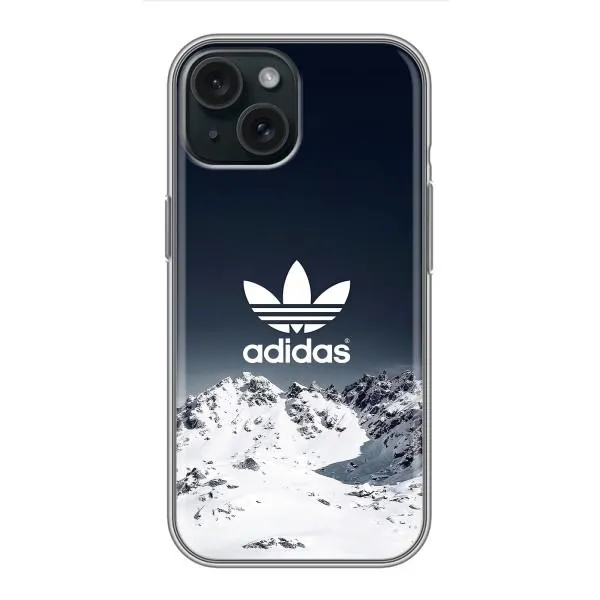 Чохол з принтом «Адідас в горах» для iPhone 15 Чохол з принтом «Адідас в горах» для iPhone 15