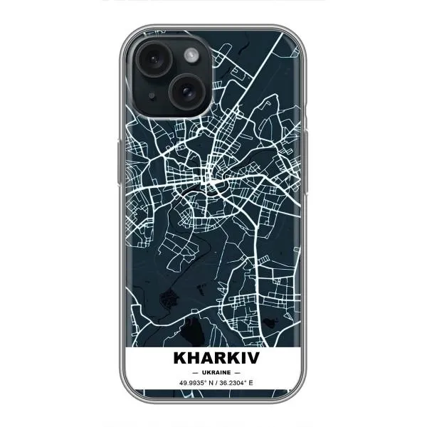 Чехол с принтом «Харьков» для iPhone 15