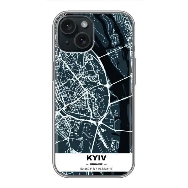 Чехол с принтом «Киев» для iPhone 15