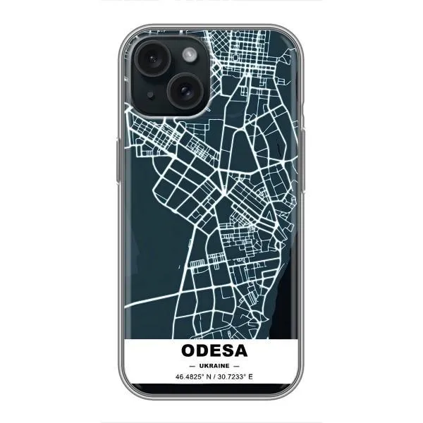 Чехол с принтом «Одесса» для iPhone 15