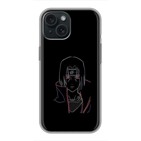 Чехол с принтом «силуэт Итачи» для iPhone 15 Чехол с принтом «силуэт Итачи» для iPhone 15