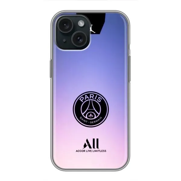 Чохол з принтом «лого PSG» для iPhone 15