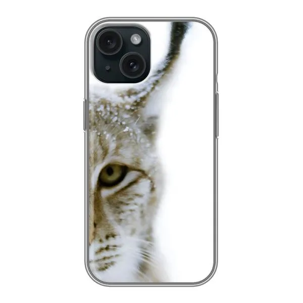 Чохол з принтом «Рись» для iPhone 15