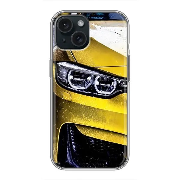 Чехол с принтом «Желтая машина» для iPhone 15 Чехол с принтом «Желтая машина» для iPhone 15