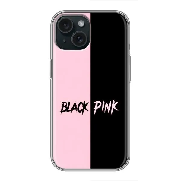 Чехол с принтом «БлэкПинк» для iPhone 15