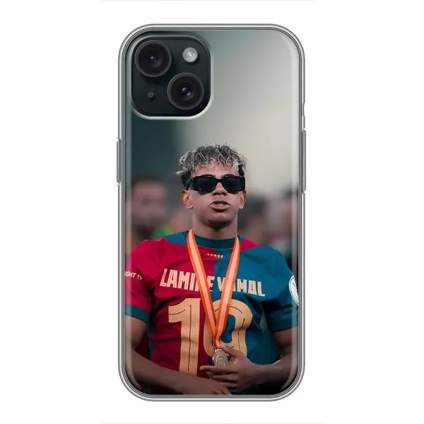 Чохол з принтом «Ямаль Барса» для iPhone 15