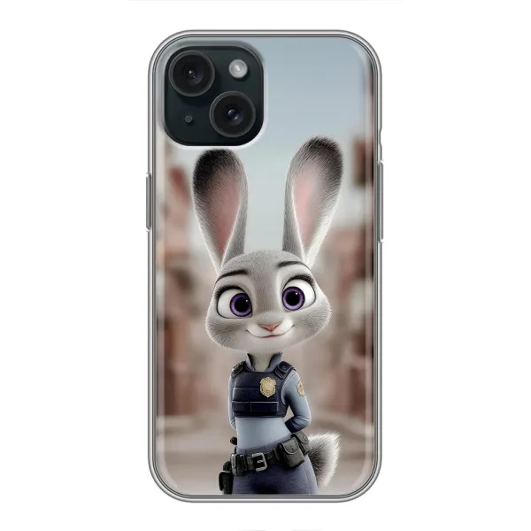Чехол с принтом «Офицер Джуди Хоппс» для iPhone 15