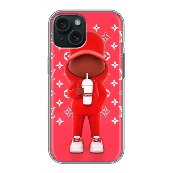 Чехол с принтом «Модный стиль» для iPhone 15 Чехол с принтом «Модный стиль» для iPhone 15