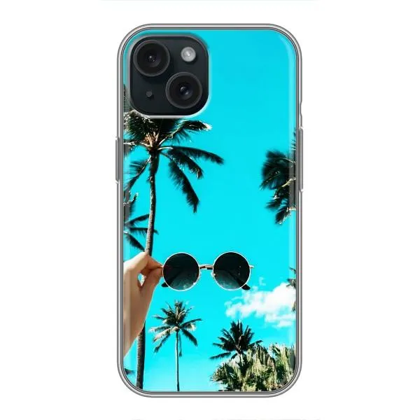 Чехол с принтом «Взгляд лето» для iPhone 15 Чехол с принтом «Взгляд лето» для iPhone 15