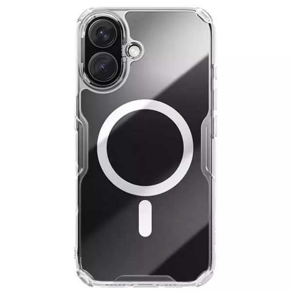 TPU чехол Nillkin Nature Pro Magnetic для Apple iPhone 16 Plus (6.7") — Прозрачный — фото 2