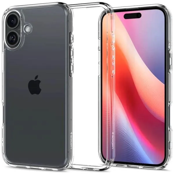 Чехол SGP Ultra Hybrid для Apple iPhone 16 Plus (6.7") — Прозрачный — фото 1