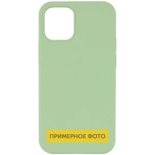 Чехол Silk Full Protective (AA) NO LOGO для Apple iPhone 16 Plus (6.7") — Мятный — фото 1