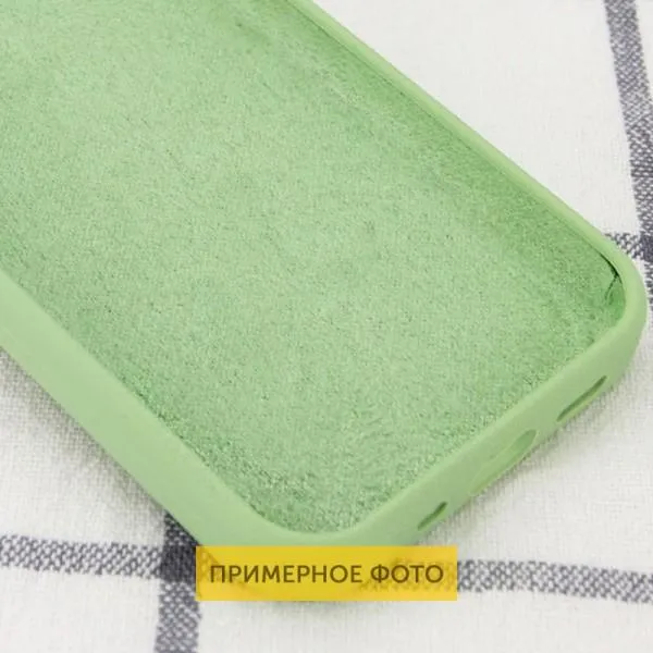 Чехол Silk Full Protective (AA) NO LOGO для Apple iPhone 16 Plus (6.7") — Мятный — фото 3